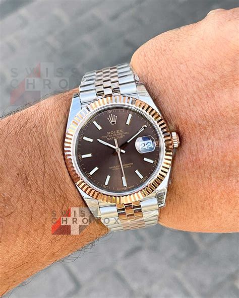 rolex datejust 28mm chocolate|Rolex Datejust 41 price.